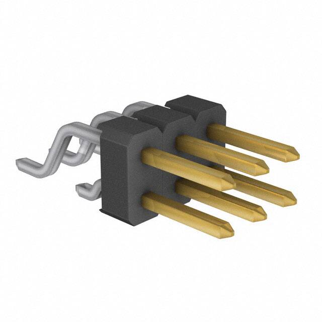 961206-5500-AR-TP 3M  Embases à broches mâles